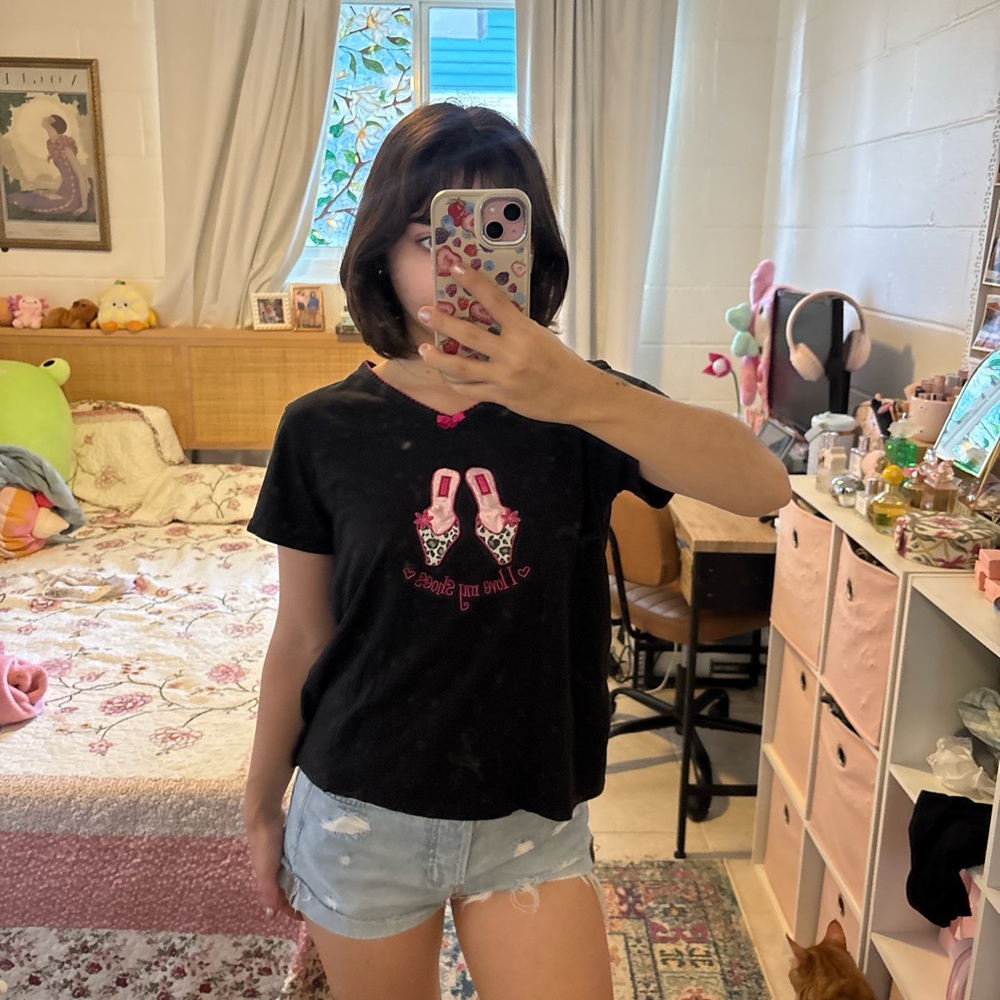 Black Graphic Tee